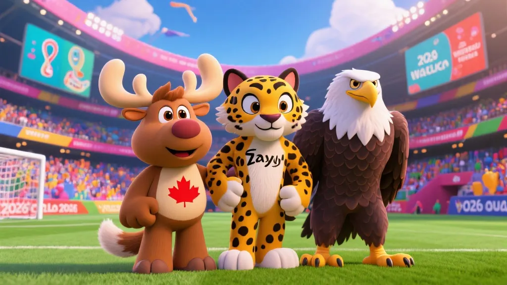 揭秘2026世界杯吉祥物：Maple、Zayu与Clutch背后的文化密码与狂欢寓意